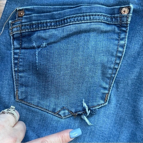 Democracy Ab Technology Floral Embroidered Jeans - Picture 11 of 12